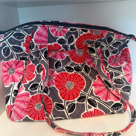 Vera Bradley retired Cherry Blossoms fabric tote - Picture 11 of 11